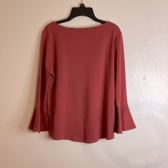 J.Crew Mercantile  Pullover Red Blouse Size Small - Picture 3 of 9